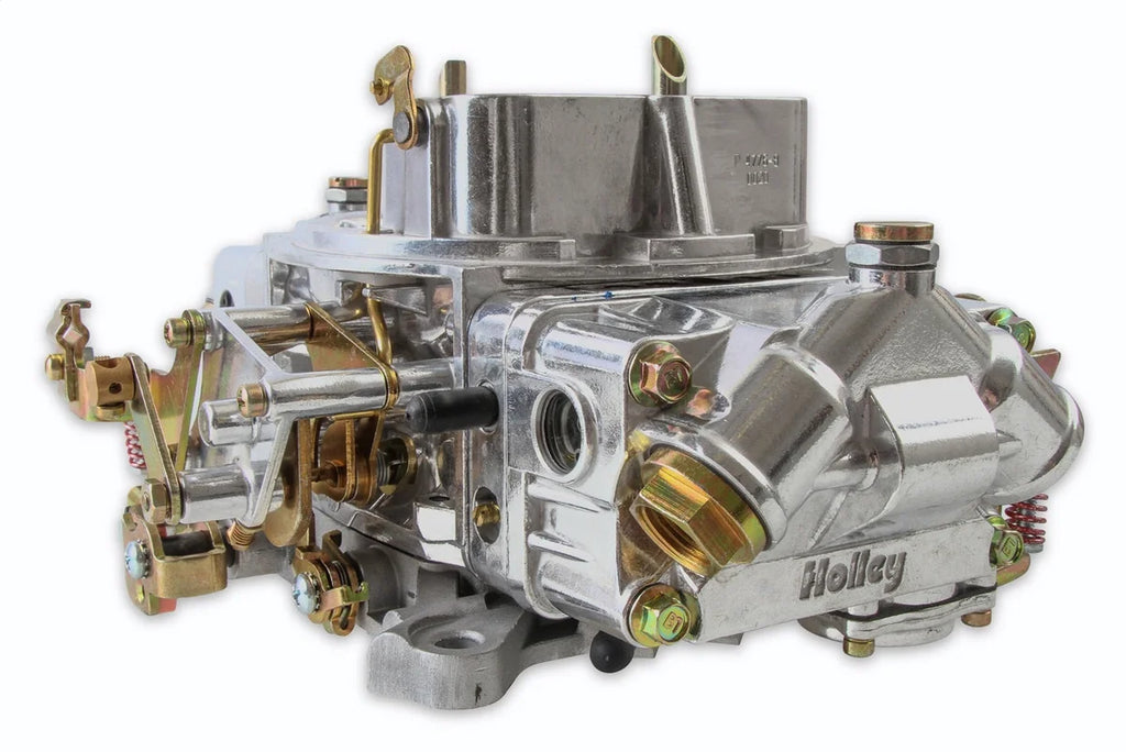 Holley 850 CFM - 4150 - Mechanical Secondaries - Shiny - Gasoline 0-4781S - Additional View 5