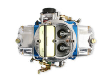 Load image into Gallery viewer, Holley 850 CFM - 4150 - Mechanical Secondaries - Shiny - Gasoline 0-76850BL - Back View