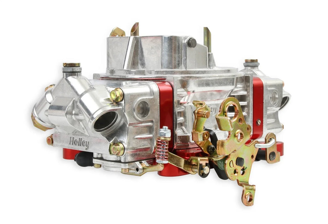 Holley 850 CFM - 4150 - Mechanical Secondaries - Shiny - Gasoline 0-76850RD - Additional View 5