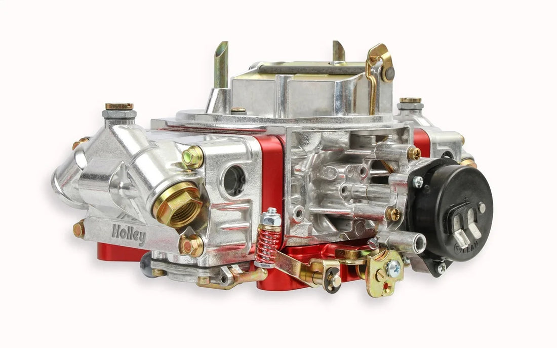 Holley 850 CFM - 4150 - Mechanical Secondaries - Shiny - Gasoline 0-76850RD - Additional View 8