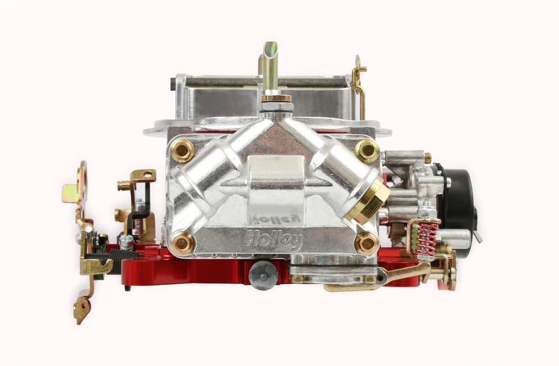 Holley 850 CFM - 4150 - Mechanical Secondaries - Shiny - Gasoline 0-76850RD - Additional View 9
