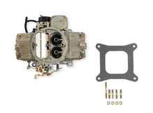 Load image into Gallery viewer, Holley 850 CFM - 4150 - Vacuum Secondaries - Gold Dichromate - Gasoline - Back View