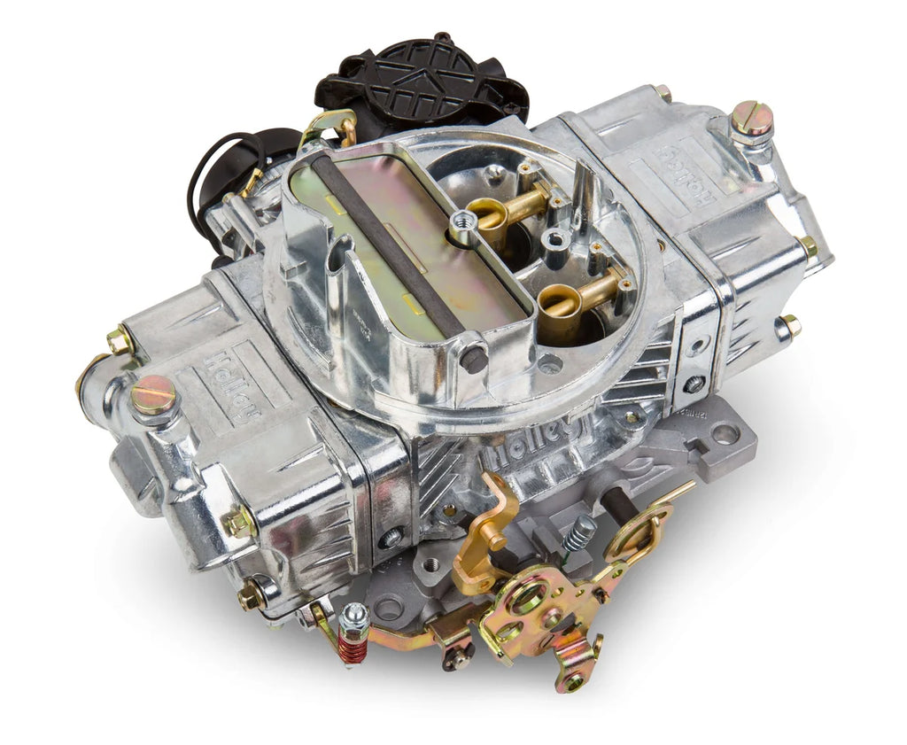 Holley 870 CFM - 4150 - Vacuum Secondaries - Shiny - Gasoline - Main Product View