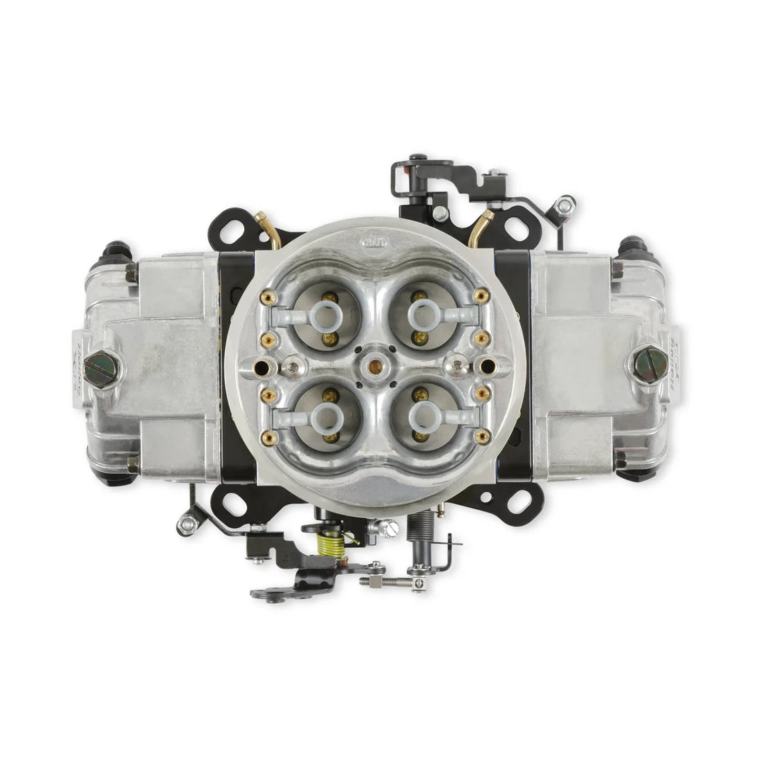 Holley 950 CFM - 4150 - Mechanical Secondaries - Shiny - Gasoline - Detail View