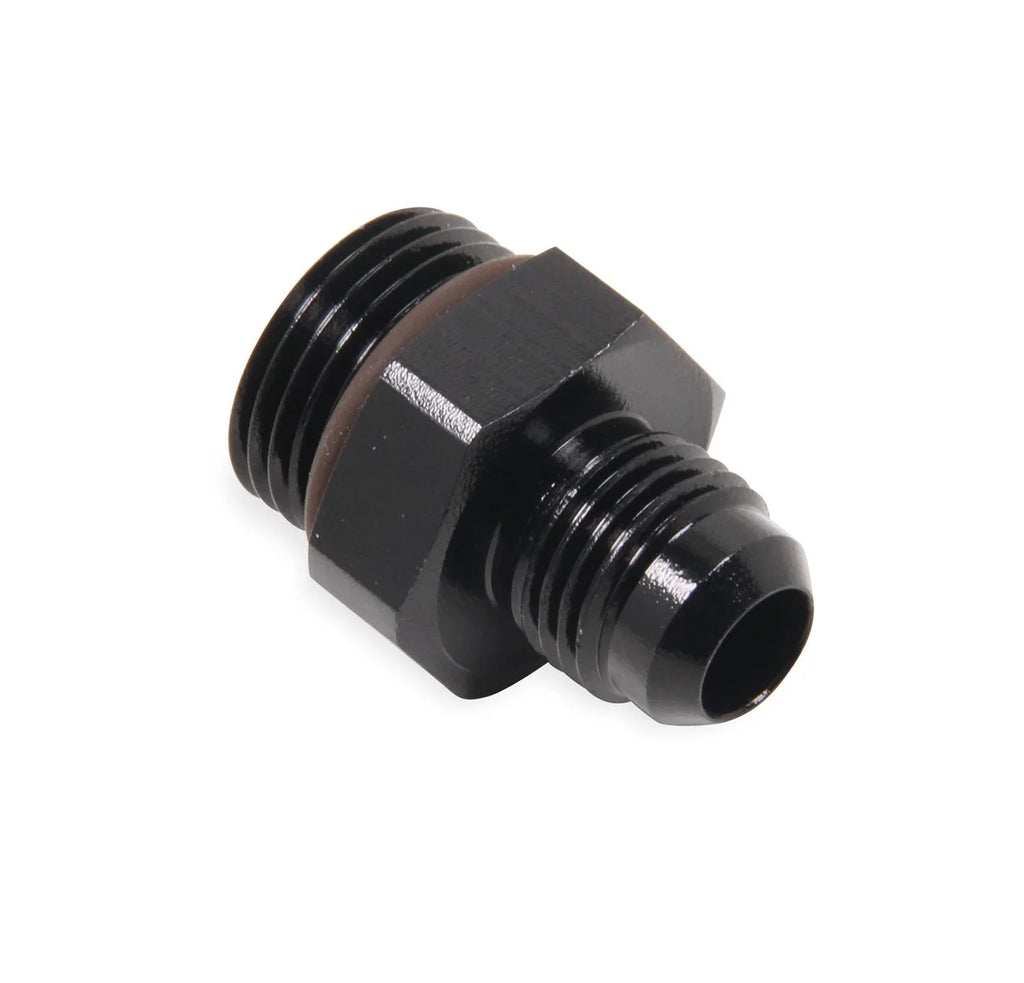 Holley ADAPTOR, BLACK - 6AN TO 8AN O-RING 26-157