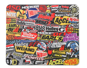 Holley Add some flair to your desk with a Sticker Bomb mouse. 36-447 - Main Product View