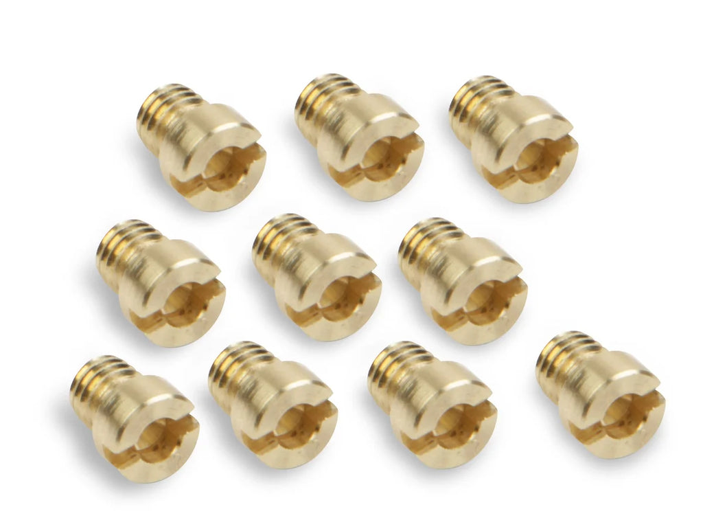 Holley Air bleeds for the idle, intermediate and high speed circuits. 33=Jet Size - Main Product View