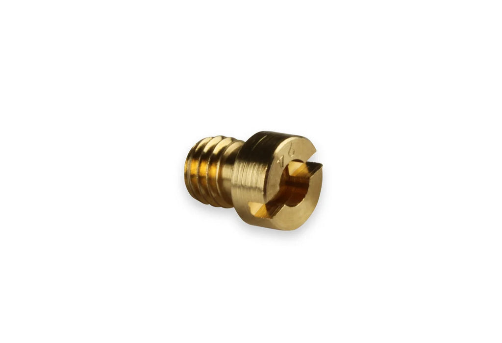 Holley Air bleeds for the idle, intermediate and high speed circuits. 70=Jet Size - Side View
