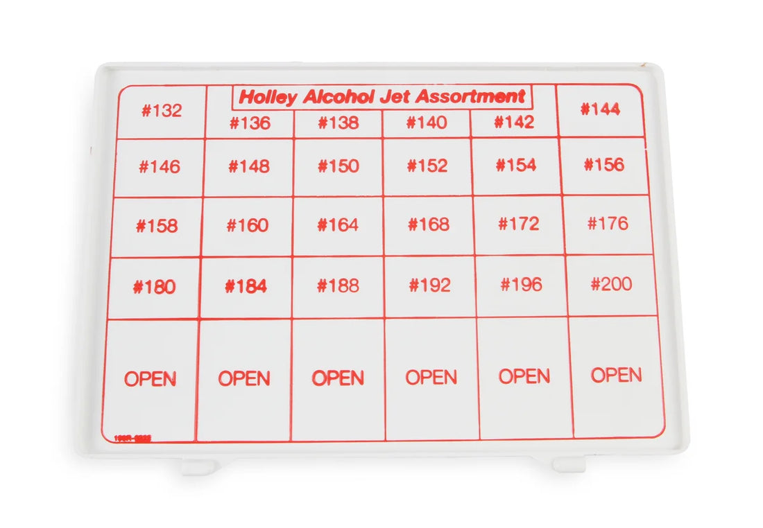 Holley Alcohol Jet Kit Standard Length; 5/16-32 Thread - Installation View