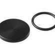 Load image into Gallery viewer, Holley Alternator Pulley Cover Black 97-187 - Back View