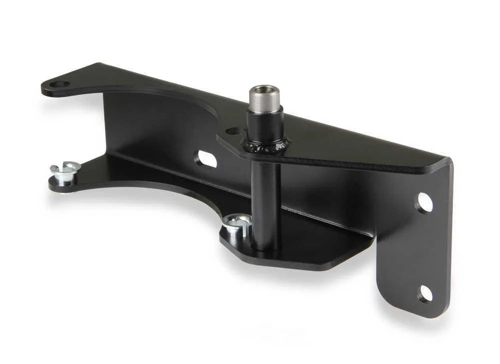 Holley Alternator Relocation Bracket - Fits Holley Alternator 97-368 fits 1966-2004 Dodge / Plymouth - Side View