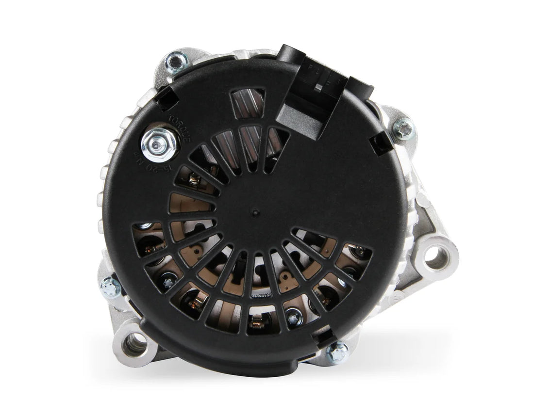 Holley Alternator with 105 Amp Capability - Installation View