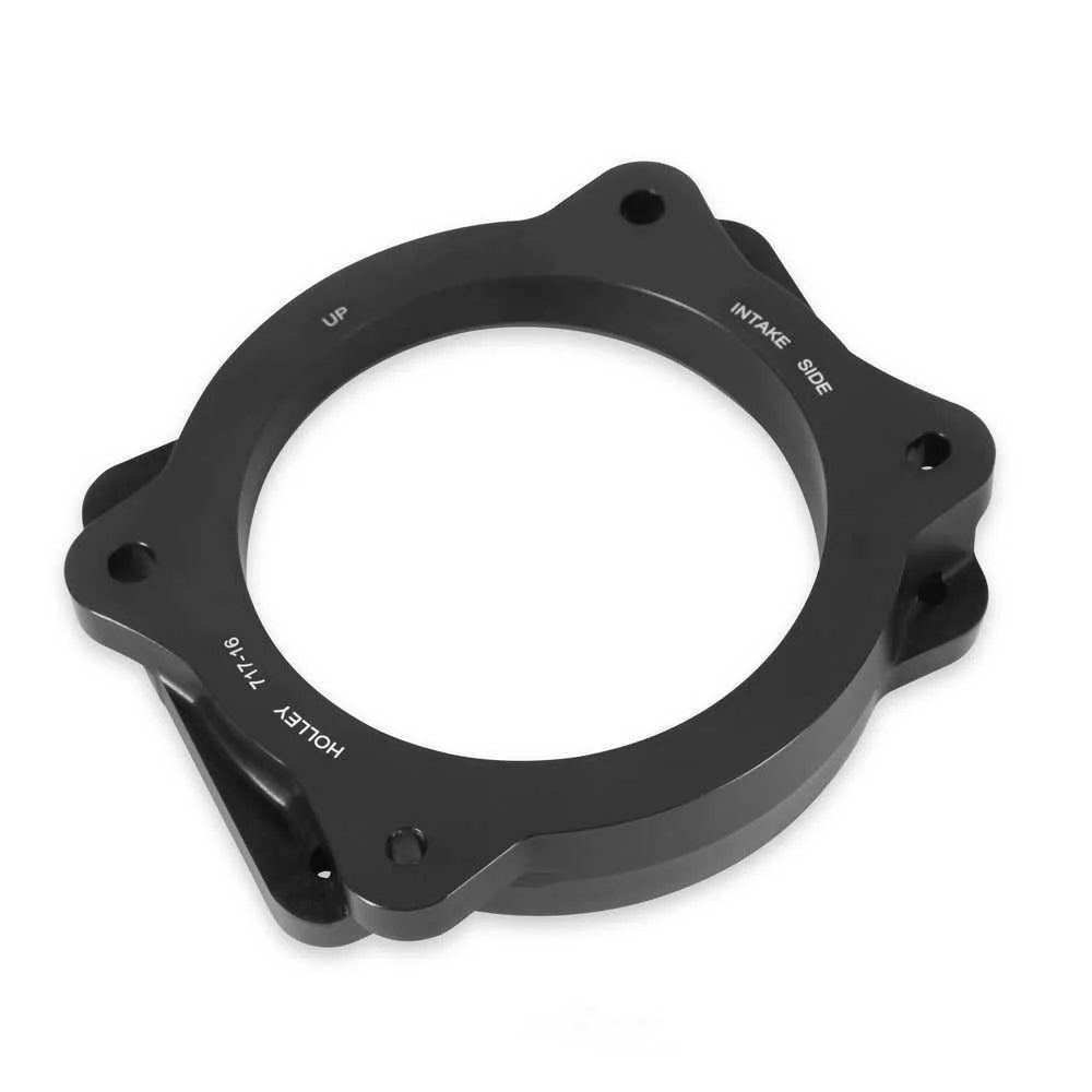 Holley Angle Correcting Throttle Body Adapter 717-16 - Installation View