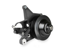 Load image into Gallery viewer, Holley BRACKET KIT P/S LONG SPACER NATURAL-BLACK FINISH 97-252BK fits LT4-W - Side View