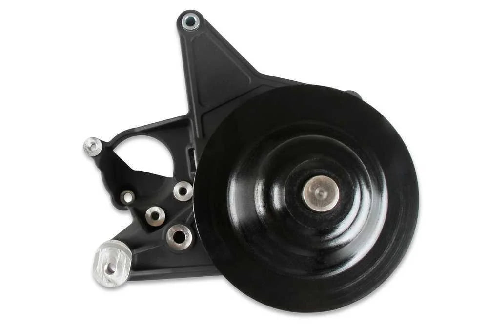 Holley BRACKET KIT P/S LONG SPACER NATURAL-BLACK FINISH 97-334BK fits LT5-W - Main Product View