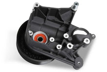 Load image into Gallery viewer, Holley BRACKET KIT P/S LONG SPACER NATURAL-BLACK FINISH 97-334BK fits LT5-W - Installation View