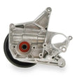 Load image into Gallery viewer, Holley BRACKET KIT P/S LONG SPCR NATURAL 97-334 fits LT5-W - Installation View