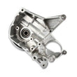 Load image into Gallery viewer, Holley BRACKET KIT P/S SHORT SPACER NATURAL 97-253 fits LT4-W - Side View