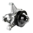 Load image into Gallery viewer, Holley BRACKET KIT P/S SHORT SPACER NATURAL 97-253 fits LT4-W - Installation View