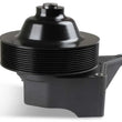 Load image into Gallery viewer, Holley BRACKET KIT P/S SHORT SPACER NATURAL-BLACK FINISH 97-267BK fits LT5-W - Side View