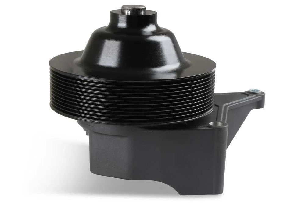 Holley BRACKET KIT P/S SHORT SPACER NATURAL-BLACK FINISH 97-267BK fits LT5-W - Side View