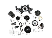 Load image into Gallery viewer, Holley Big Block Chevy Mid-Mount Complete Accessory System- Black Finish 20-242BK - Back View
