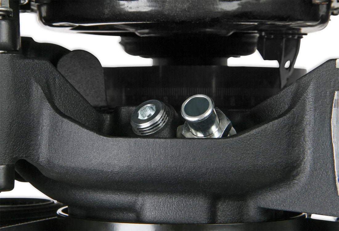 Holley Big Block Chevy Mid-Mount Complete Accessory System- Black Finish 20-242BK - Additional View 5