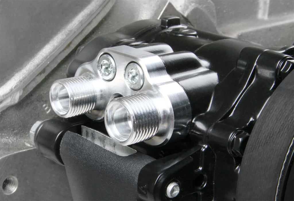 Holley Big Block Chevy Mid-Mount Complete Accessory System- Black Finish 20-242BK - Additional View 7