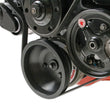 Load image into Gallery viewer, Holley Big Block Chevy Mid-Mount Complete Accessory System- Black Finish 20-242BK - Additional View 8