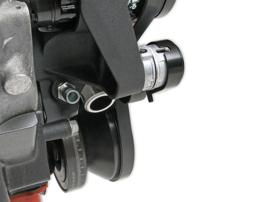 Holley Big Block Chevy Mid-Mount Complete Accessory System- Natural Finish 20-242 - Additional View 8