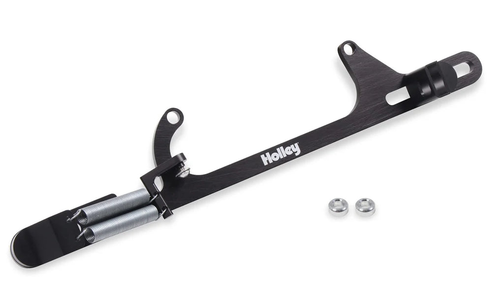 Holley Billet Aluminum Throttle Cable Bracket for 4500 with GM cable 20-266 - Main Product View