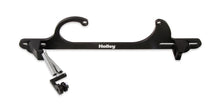 Load image into Gallery viewer, Holley Billet Aluminum Throttle Cable Bracket for GM cable 20-112 - Installation View