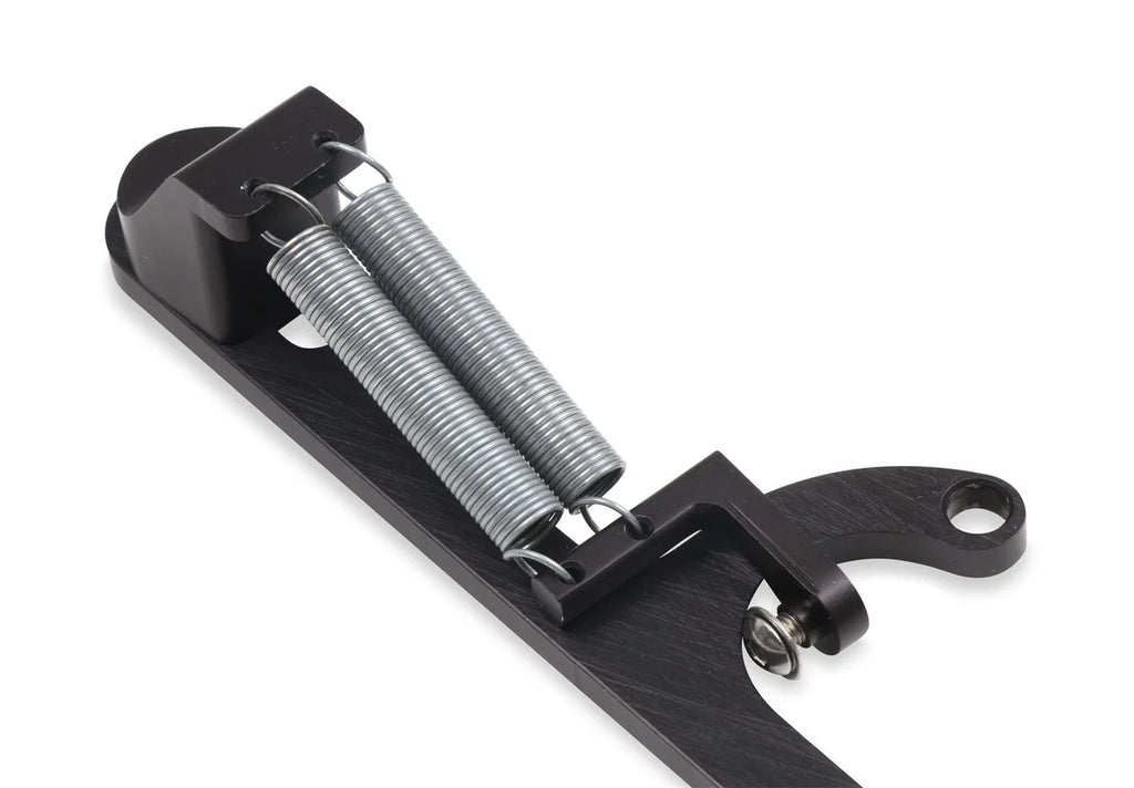 Holley Billet Aluminum Throttle Return with no throttle cable or kick down mounts 20-285 - Side View