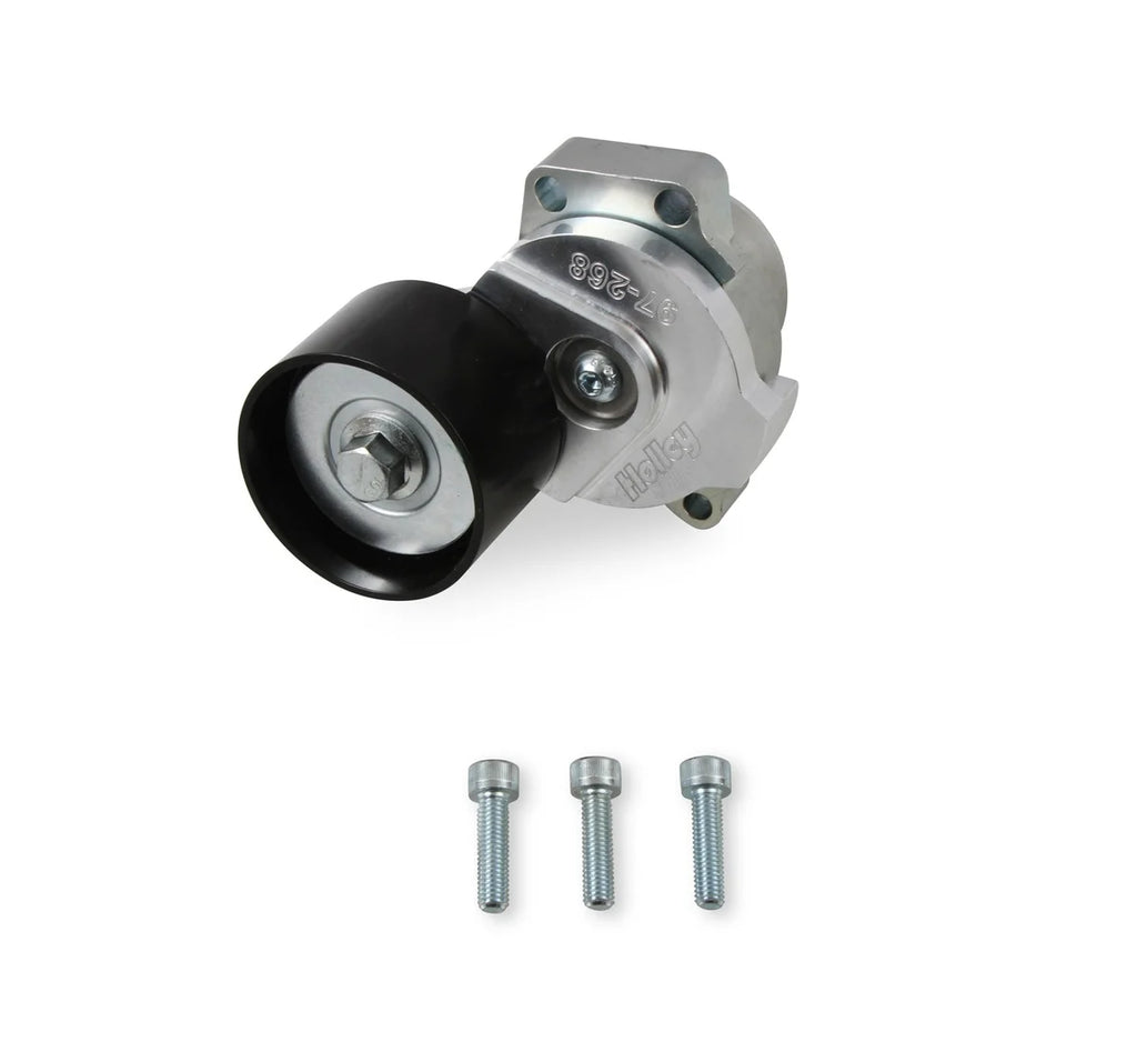 Holley Billet Tensioner Assembly w/ Smooth Pulley 97-268 - Main Product View