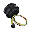 Load image into Gallery viewer, Holley Black 2-1/16" Boost/Vac -30inhg/30psi-Holley logo 26-606 - Back View