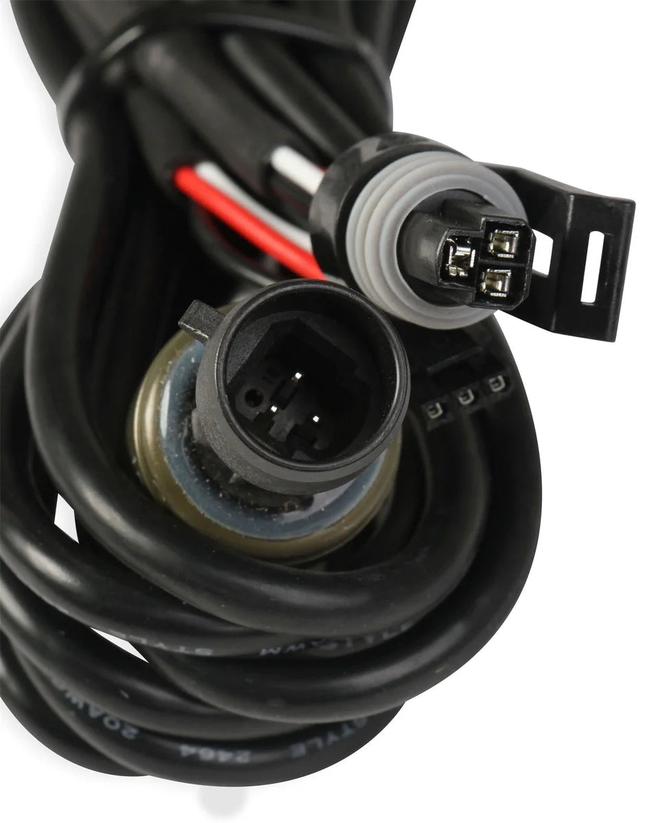 Holley Black 2-1/16" Boost/Vac -30inhg/30psi-Holley logo 26-606 - Installation View
