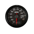 Load image into Gallery viewer, Holley Black 2-1/16" Fuel Pressure 0-100psi-Holley logo 26-608 - Main Product View