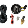 Load image into Gallery viewer, Holley Black 2-1/16" Fuel Pressure 0-100psi-Holley logo 26-608 - Side View