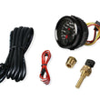Load image into Gallery viewer, Holley Black 2-1/16" Transmission Temperature 60-260°F-Holley logo 26-605 - Side View