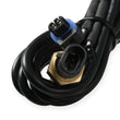 Load image into Gallery viewer, Holley Black 2-1/16" Transmission Temperature 60-260°F-Holley logo 26-605 - Installation View