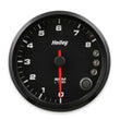 Load image into Gallery viewer, Holley Black 3-3/8" Tachometer 0-8K Standalone w/ Internal Shiftlight-Holley logo 26-615 - Main Product View