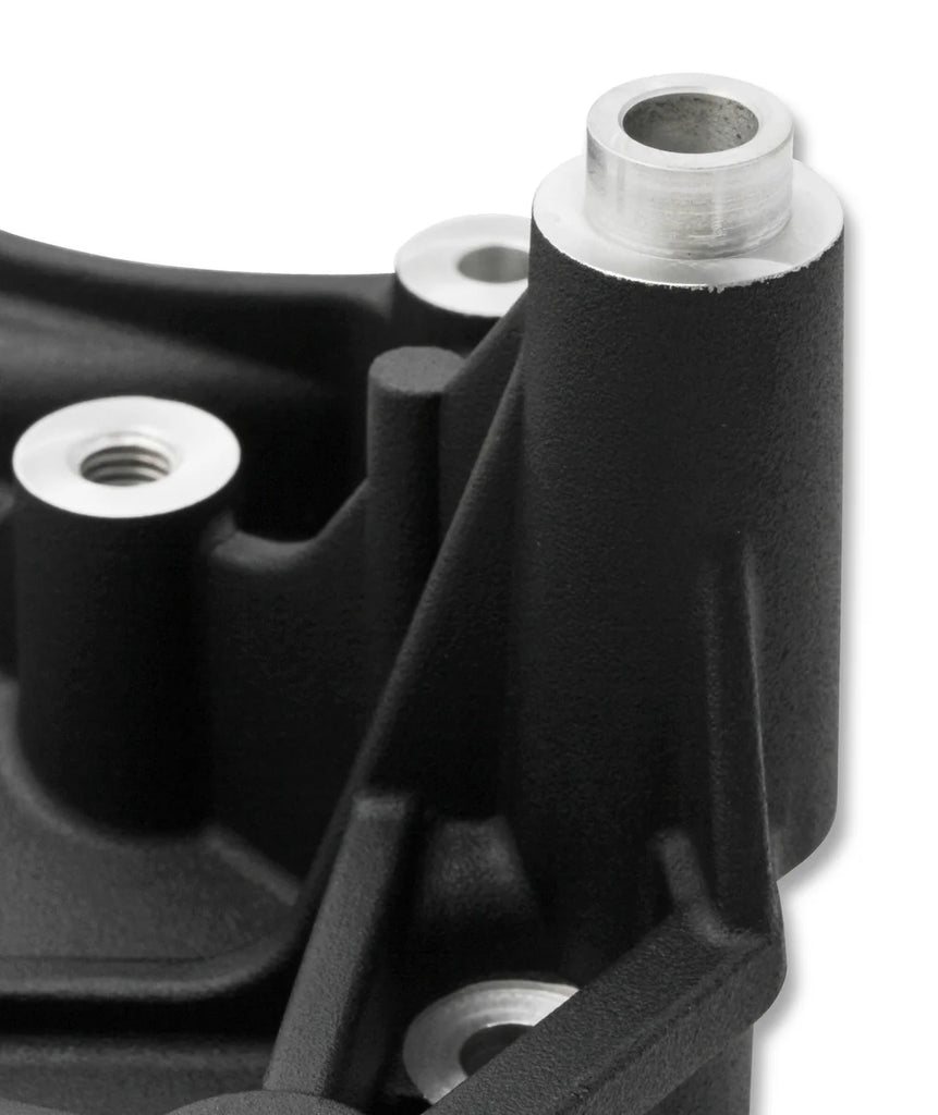 Holley Black Alt, P/S & A/C- Fits Sanden SD508 or SD7 Comp. - Additional View 5