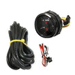 Load image into Gallery viewer, Holley Black Face 2-1/16" Fuel Level Gauge-Holley logo 26-614 - Side View