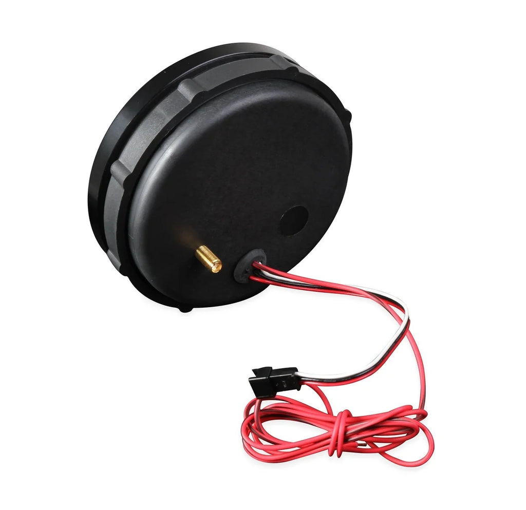 Holley Black Face, 3-3/8" 160 MPH GPS Speedometer (with Odometer) 26-612 - Back View