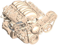 Load image into Gallery viewer, Holley Black Passenger's Side Bracket Only (A/C) - Fits Sanden SD508 or SD7 Comp. - Main Product View