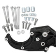 Load image into Gallery viewer, Holley Black Passenger's Side Bracket Only (A/C) - Fits Sanden SD508 or SD7 Comp. - Side View