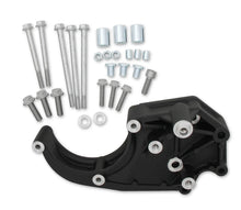 Load image into Gallery viewer, Holley Black Passenger's Side Bracket Only (A/C) - Fits Sanden SD508 or SD7 Comp. - Side View