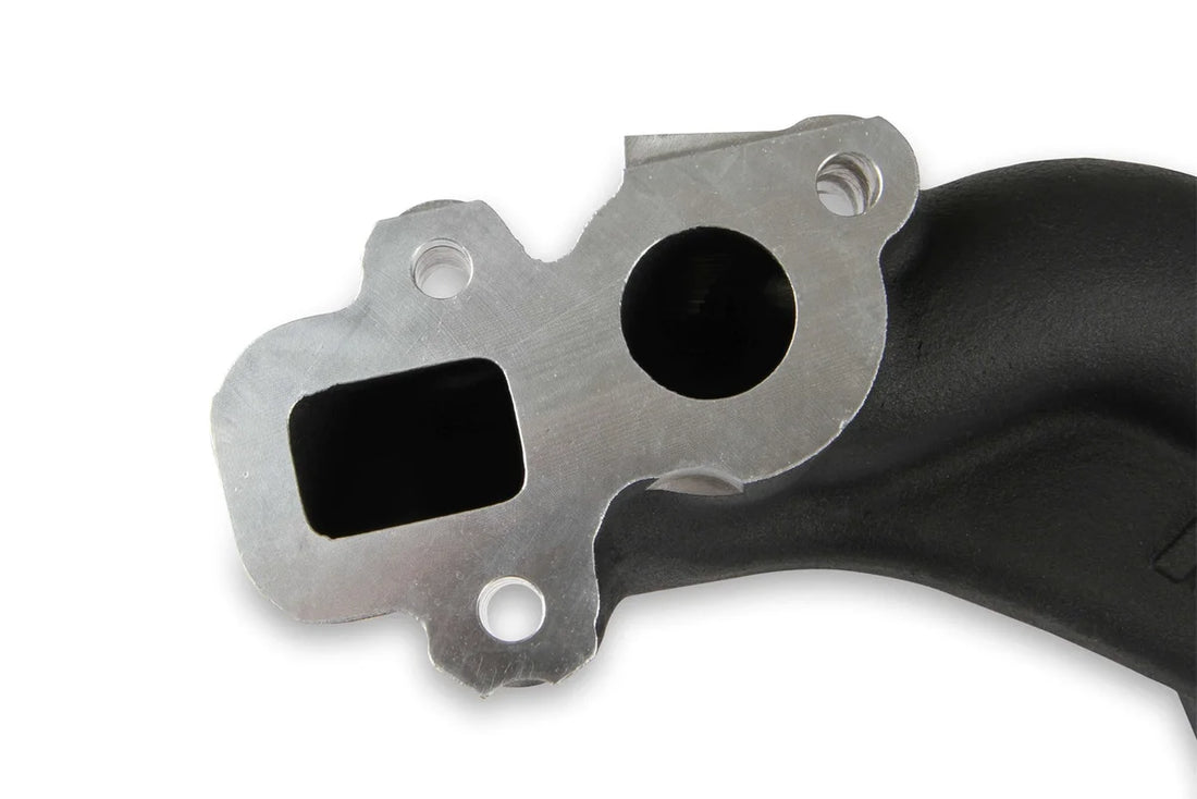 Holley Bracket Kit GM LT4 Dry System. Black 97-251BK - Back View