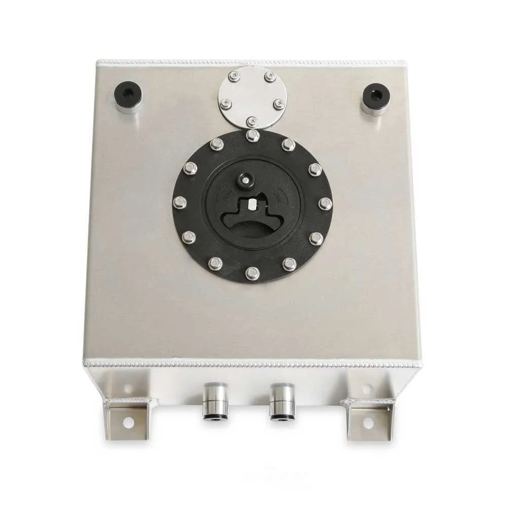 Holley CLEARANCE ITEM / ALL SALES FINAL - Flat Bottom, (12 x 12 x 8.5)" 19-201 - Back View