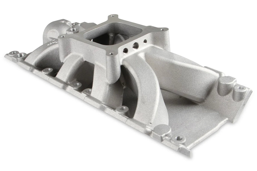 Holley Carbureted Single Plane Intake Manifold Small Block Ford 289-347 300-277 - Side View